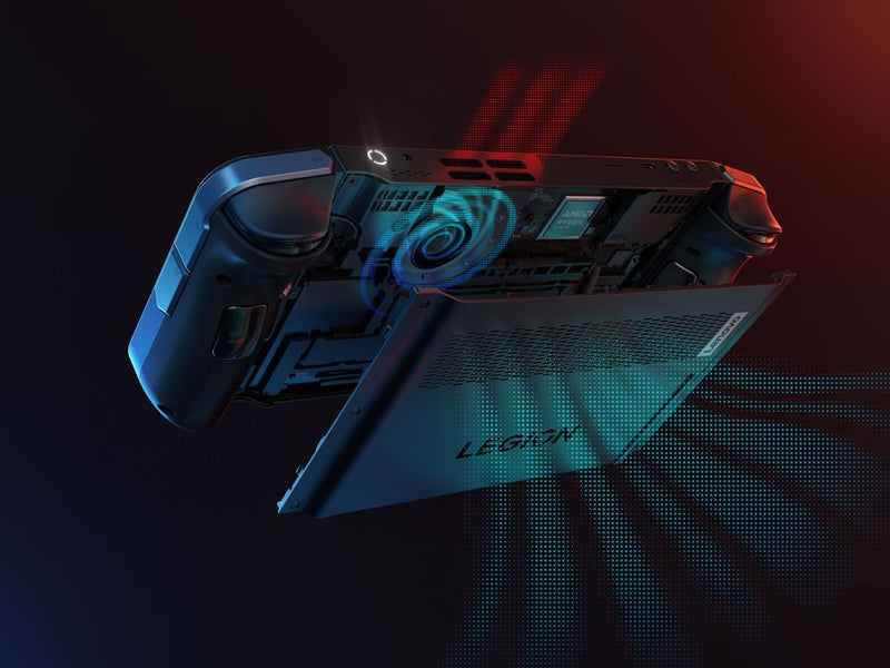 Lenovo - Legion Go 8.8" 144Hz WQXGA Gaming Handheld - AMD Ryzen Z1 Extreme - 16GB with 512 GB SSD - Shadow Black