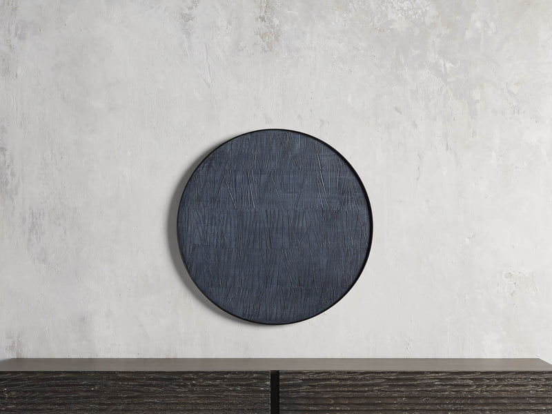 Blue Hatch Wall Art