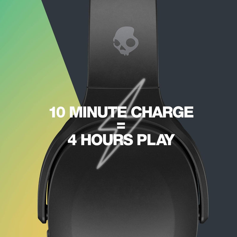 Skullcandy Crusher Evo XT Wireless over-Ear Headphones, Black