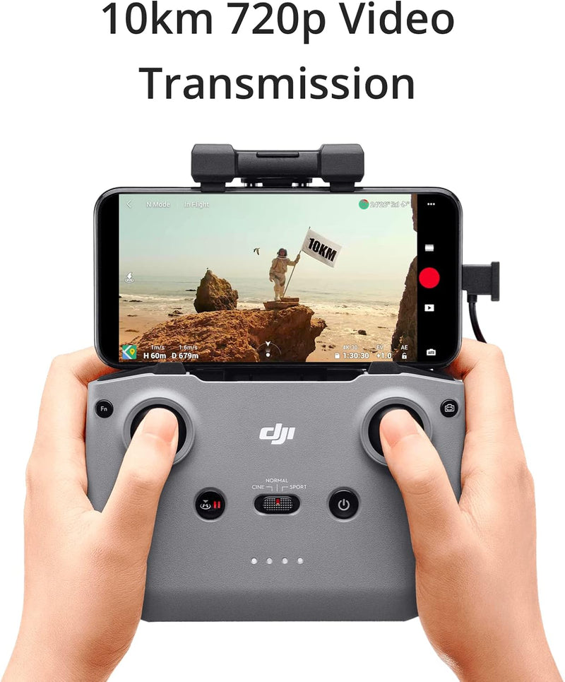 DJI Mini 4K, Drone with 4K UHD Camera for Adults, Under 249 g, 3-Axis Gimbal Stabilization, 10km Video Transmission, Auto Return, Wind Resistance, 1 Battery for 31-Min Max Flight Time, Intelligent Flight