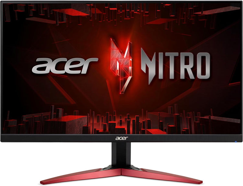 Acer Nitro KG241Y Sbiip 23.8” Full HD (1920 x 1080) VA Gaming Monitor | AMD FreeSync Premium Technology | 165Hz Refresh Rate | 1ms (VRB) | ZeroFrame Design | 1 x Display Port 1.2 & 2 x HDMI 2.0,Black