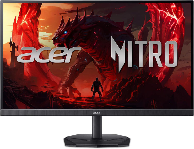 Acer Nitro KG241Y Sbiip 23.8” Full HD (1920 x 1080) VA Gaming Monitor | AMD FreeSync Premium Technology | 165Hz Refresh Rate | 1ms (VRB) | ZeroFrame Design | 1 x Display Port 1.2 & 2 x HDMI 2.0,Black
