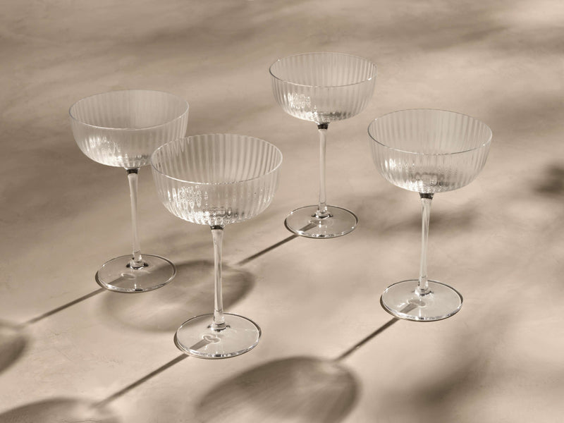 Ada Coupe Glasses (Set of 4)