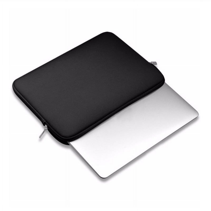 Laptop Sleeve 11"-15.6", Durable Shockproof Protective Laptop Case Cover Flip Briefcase Carrying Bag Case, Laptop Sleeve Computer Bag Sleeve for Laptop Notebook, Black, 11"