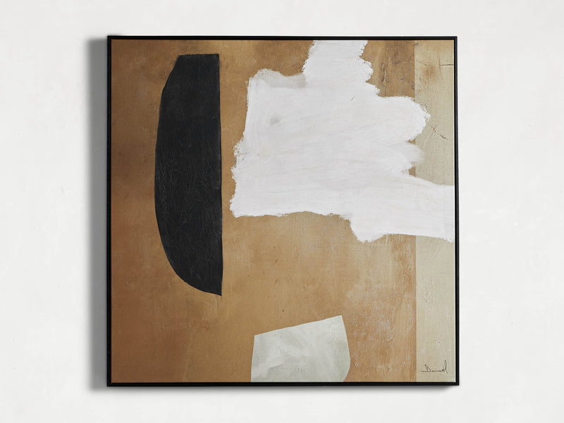 Study in Neutral I Framed Print