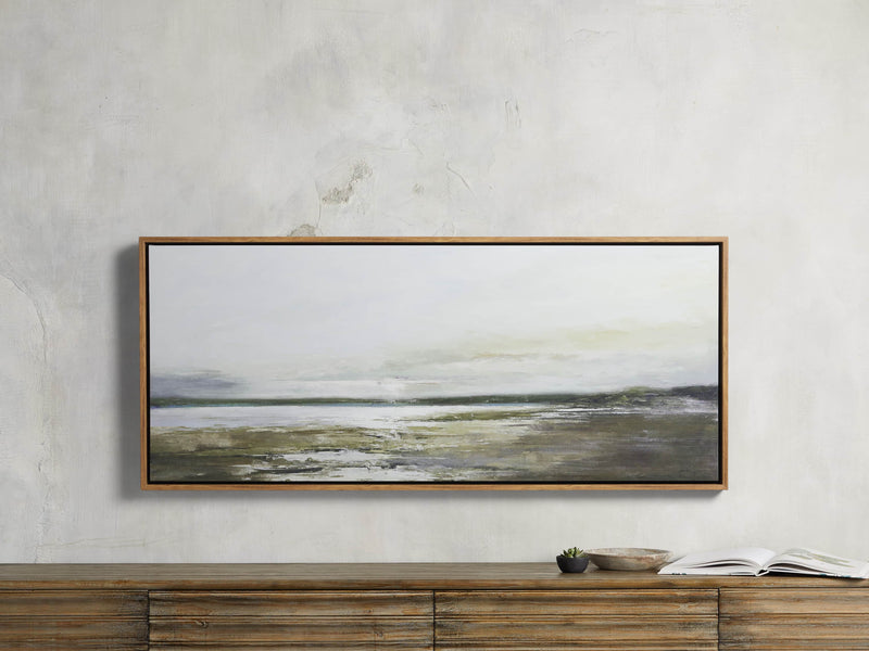 Lac Vert Framed Print