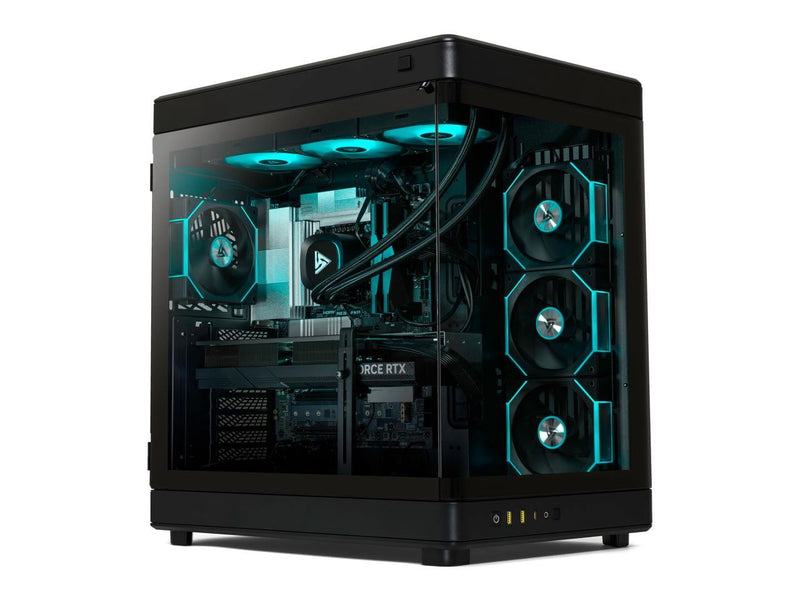 STORMCRAFT Gaming PC WIZARD AMD Ryzen 7 7800X3D NVIDIA GeForce RTX 5080 – AI Powered 32GB DDR5 6000MHz RGB 2TB SSD 360mm AIO Windows 11 Home - WI780XDCC-580N1
