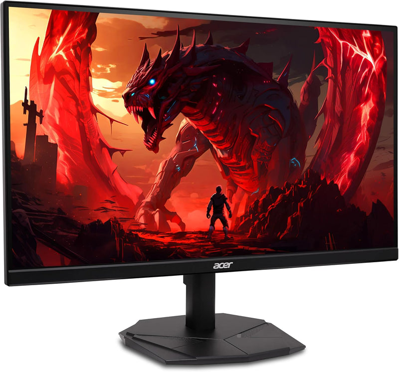 Acer Nitro KG241Y Sbiip 23.8” Full HD (1920 x 1080) VA Gaming Monitor | AMD FreeSync Premium Technology | 165Hz Refresh Rate | 1ms (VRB) | ZeroFrame Design | 1 x Display Port 1.2 & 2 x HDMI 2.0,Black