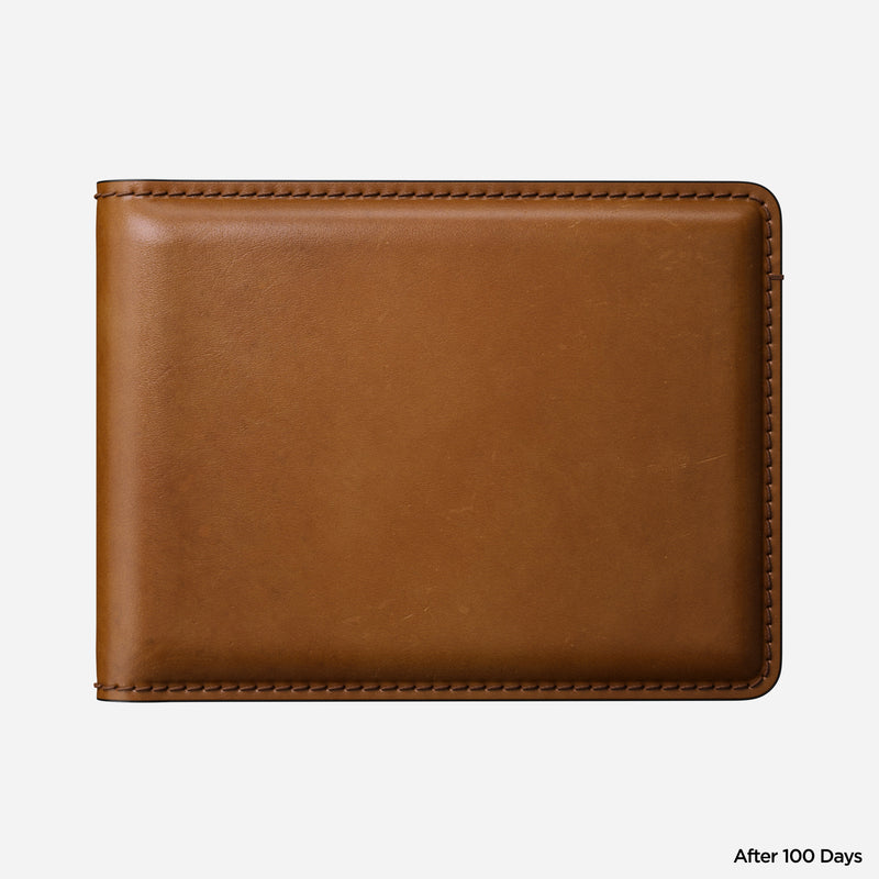 Bifold Wallet - English Tan | Nomad Leather