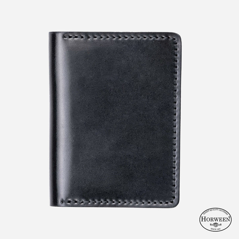 Shell Cordovan Wallet | Black | LE