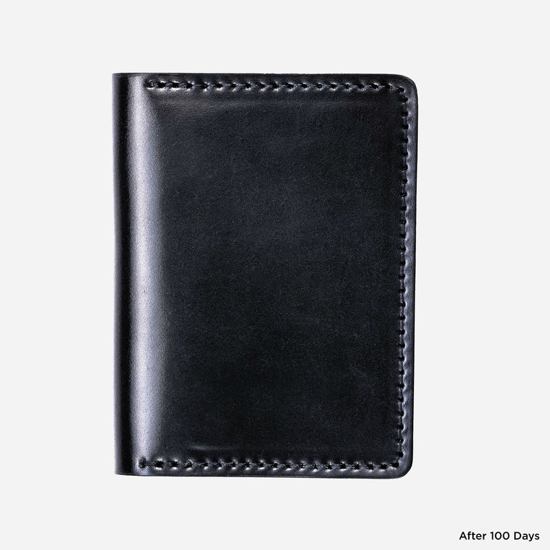 Shell Cordovan Wallet | Black | LE