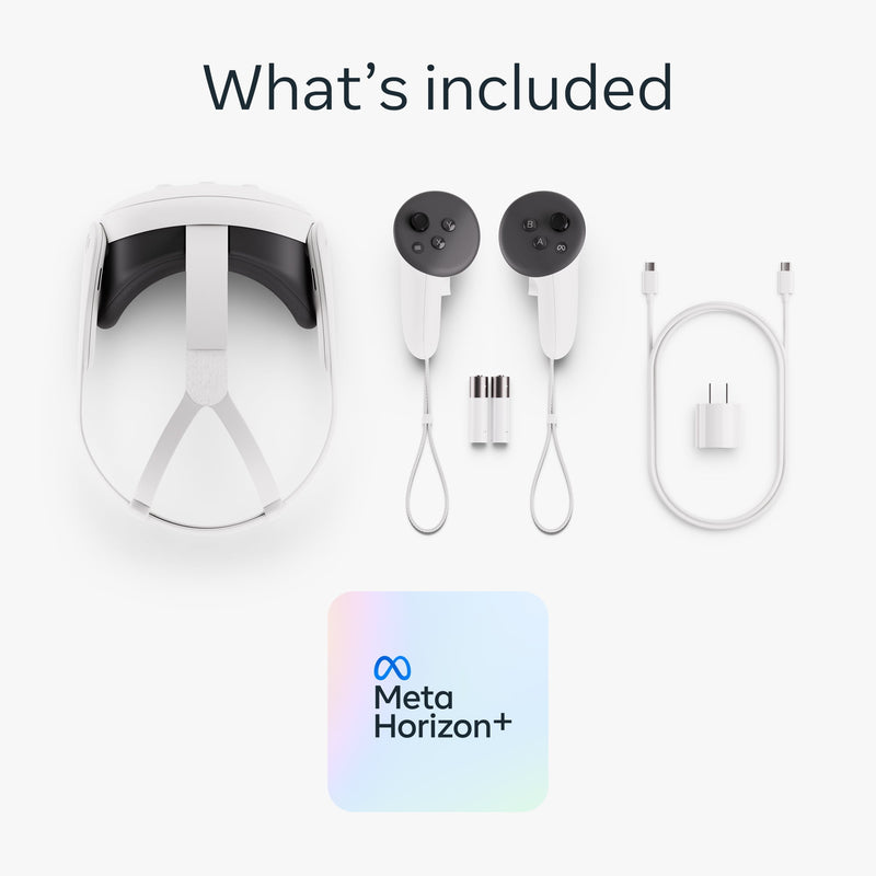 Quest 3 512GB — Dive into Mixed Reality — Get a 3-Month Trial of Meta Horizon+ Included