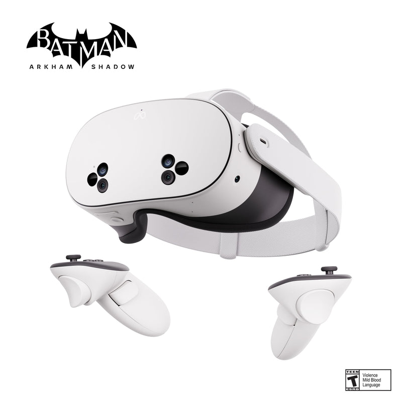 Meta Quest 3S 128GB – Get Batman: Arkham Shadow and a 3-Month Trial of Meta Horizon+ Included – All-In-One Headset
