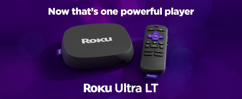 Roku Ultra LT Streaming Device 4K/HDR/Dolby Vision/Dual-Band Wi-Fi® with Roku Voice Remote and HDMI Cable