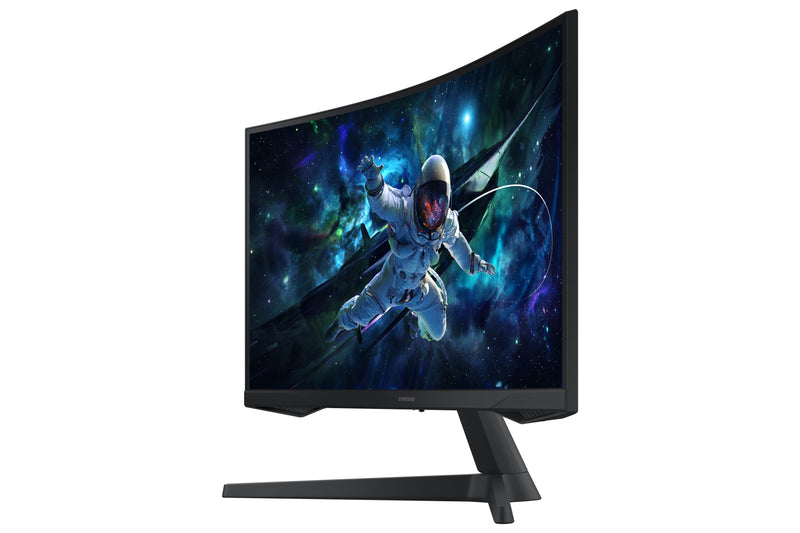 SAMSUNG 27” Odyssey G55C QHD 165Hz 1ms(MPRT) Curved Gaming Monitor - LS27CG556ENXZA