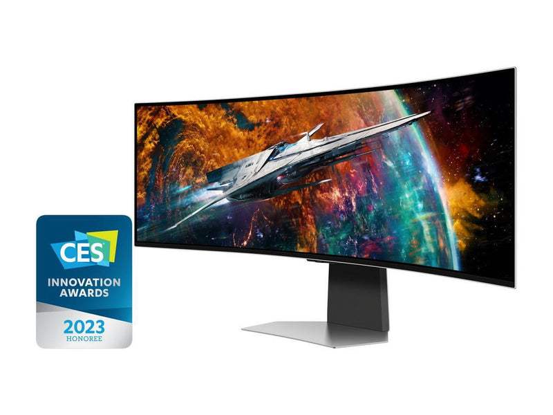 SAMSUNG 49 inch Class Odyssey OLED G95SC DQHD 240Hz Curved Smart Gaming Monitor - LS49CG954SNXZA
