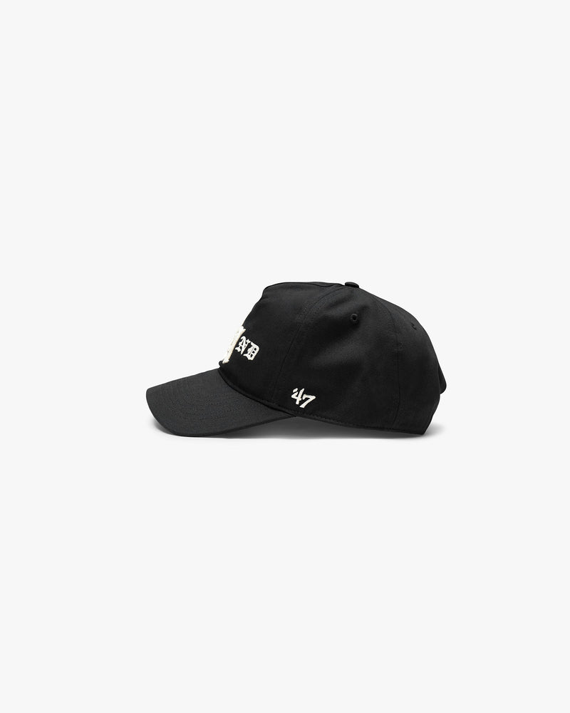 Represent X 47 EngLAnd Old English Cap - Jet Black