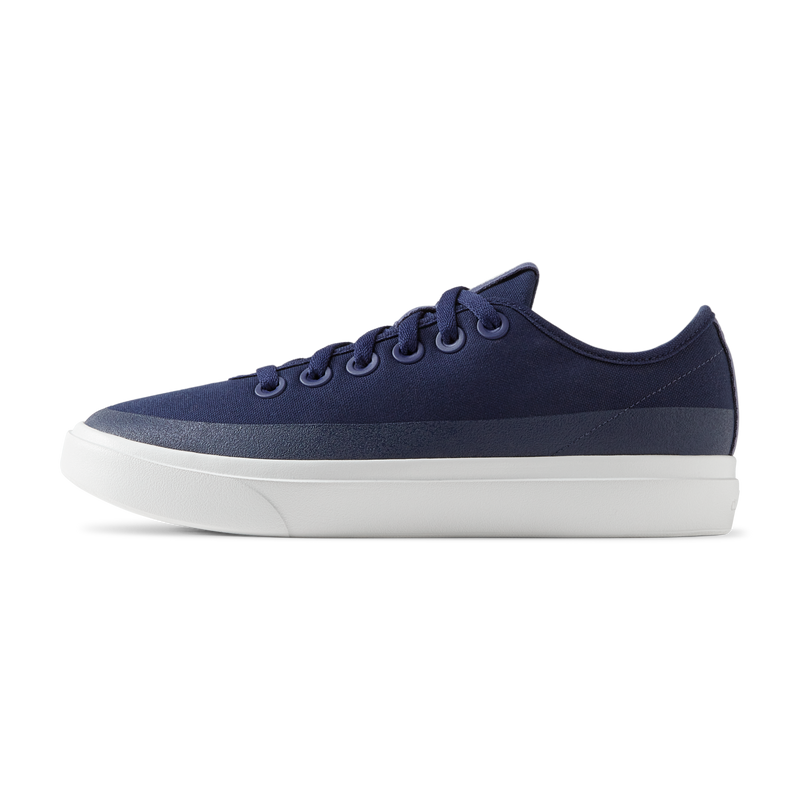 Men's Canvas Pipers - Deep Navy (Blizzard Sole) - 1