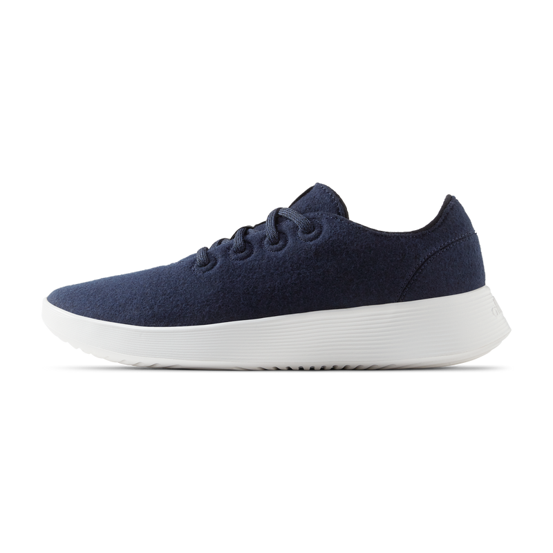 Women's Wool Runner Go - Deep Navy (Blizzard Sole)
