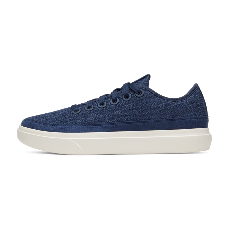 Women's Wool Piper Go - Deep Navy (Natural White Sole)