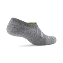Anytime No Show Sock - Natural Grey Heather/Light Grey