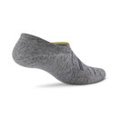 Anytime No Show Sock - Natural Grey Heather/Deep Navy