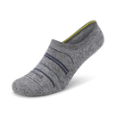Anytime No Show Sock - Natural Grey Heather/Deep Navy
