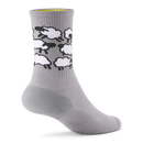 Anytime Crew Sock - Medium Grey/Blizzard (Natural Black) - Sheep