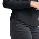 Women's Soft Merino Long Sleeve Tee - True Black