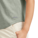 Women's Soft Merino Tee - Hazy Pine