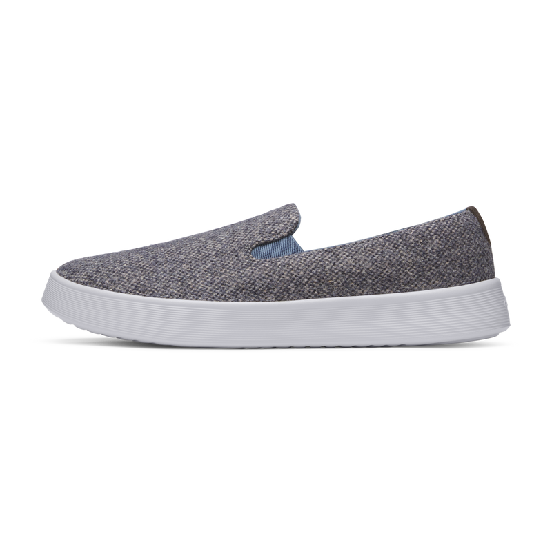 Women's Cruiser Slip On Tweed - Hazy Indigo (Light Grey Sole)