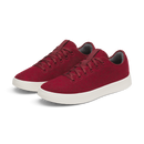 Women's Wool Cruiser - Burgundy (Natural White Sole)