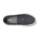 Women's Wool Cruiser Slip On - Dark Grey (Light Grey Sole)