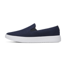 Men's Wool Cruiser Slip On - Dark Navy (Blizzard Sole)