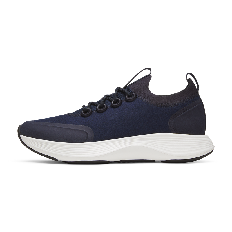 Men's Wool Strider - Dark Navy (Blizzard Sole)