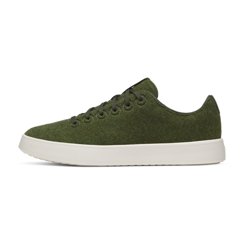 Men's Wool Cruiser - Forest Green (Natural White Sole)