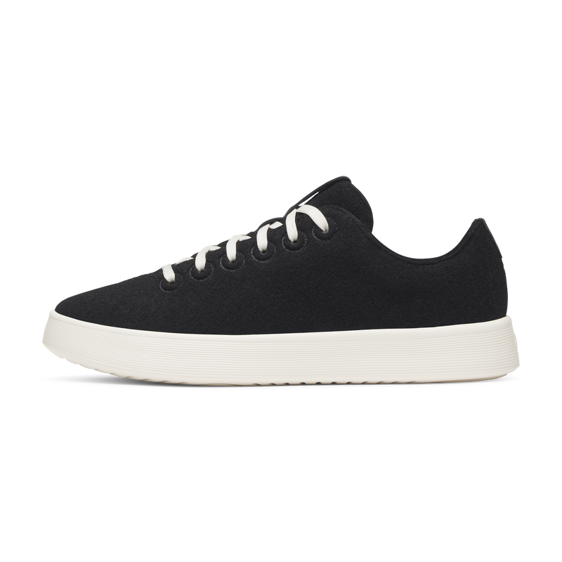 Women's Wool Cruiser - Natural Black (Natural White Sole)