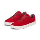 Women's Wool Cruiser - Poppy Red (Natural White Sole)
