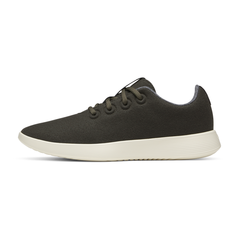 Women's Wool Runner NZ - Dark Jungle (Stony Cream Sole)