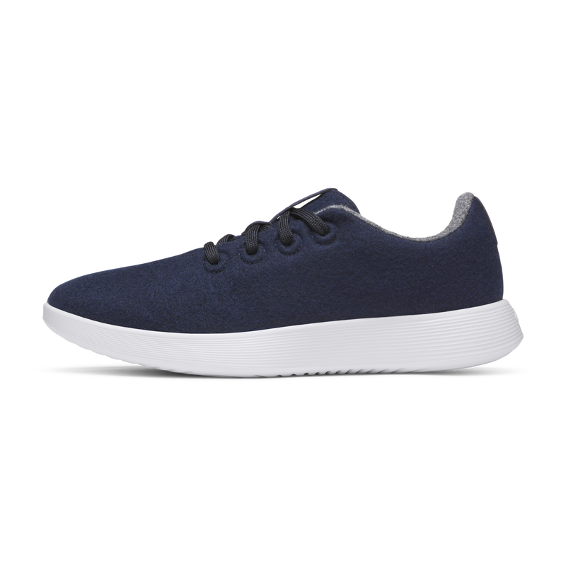 Men's Wool Runner NZ - Dark Navy (Blizzard Sole)
