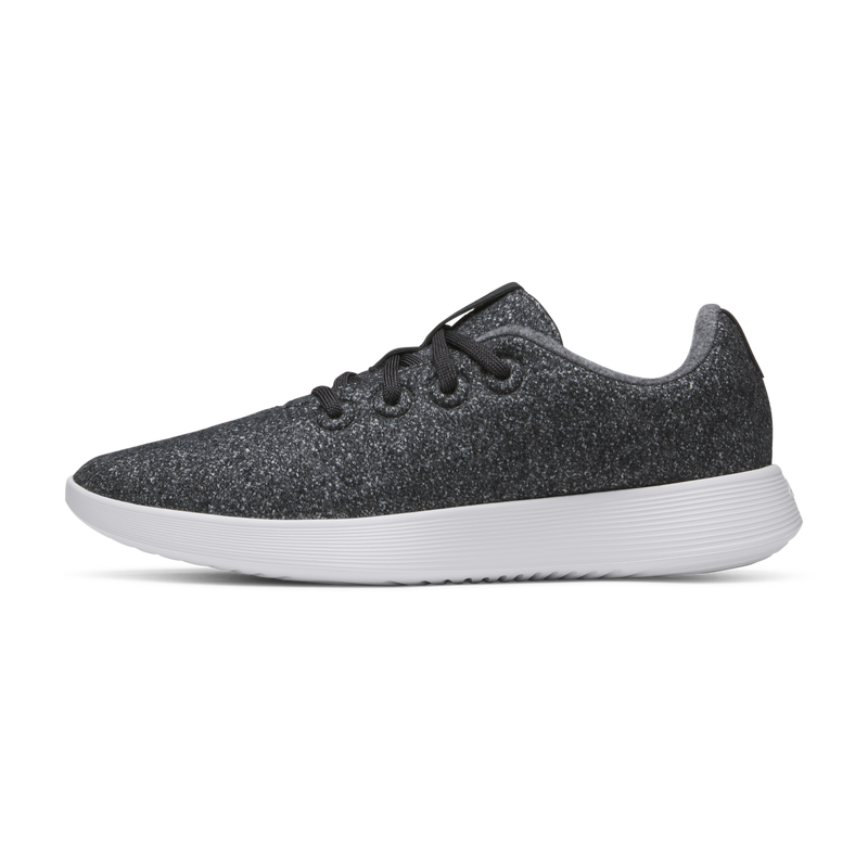 Men's Wool Runner NZ - Dark Grey (Light Grey Sole)