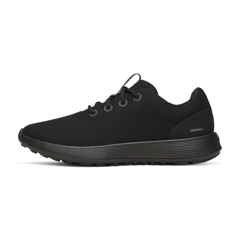 Women's Wool Runner NZ Waterproof - Natural Black (Natural Black Sole)