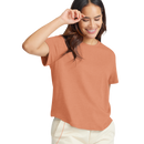 Women's Soft Merino Tee - Sienna Blush