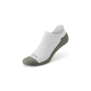 Anytime Ankle Sock - Blizzard/Thunder Green