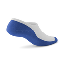 Anytime No Show Sock - Blizzard/Royal Blue