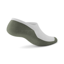 Anytime No Show Sock - Blizzard/Thunder Green