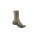 Anytime Crew Sock - Rugged Beige/Thunder Green Stripe