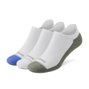 Anytime Ankle Sock 3-Pack - Blizzard/Royal Blue/Thunder Green