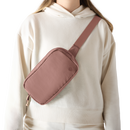 Recycled Belt Bag - Sienna Blush