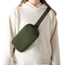 Recycled Belt Bag - Thunder Green